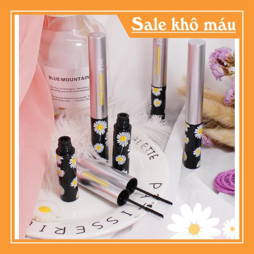 ( Chỉ bán giá sỉ ) Mascara chuốt mi siêu vi CÚC HOA ĐEN PNF P1032 nội địa chính hãng cong mi tự nhiên lâu trôi