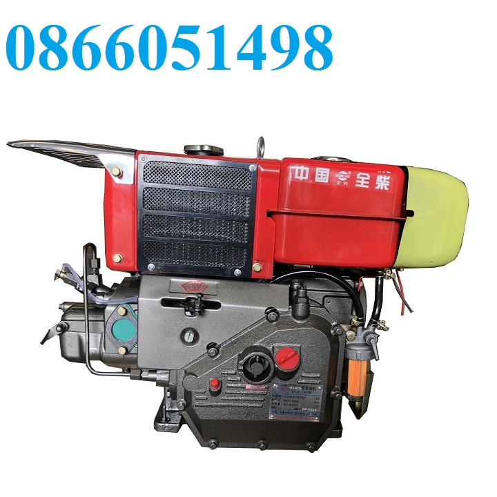 Máy Nổ – Động Cơ Dầu Diesel 10HP Quantrai 190NLD