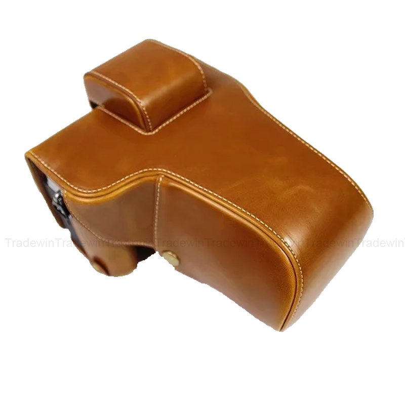 Sang Trọng Túi Da Đựng Ống Kính Máy Ảnh Fujifilm X-T4 Xt4 Với 18-135mm / Xf10-20Mm Lens / Xf16-80Mm / 16-55mm