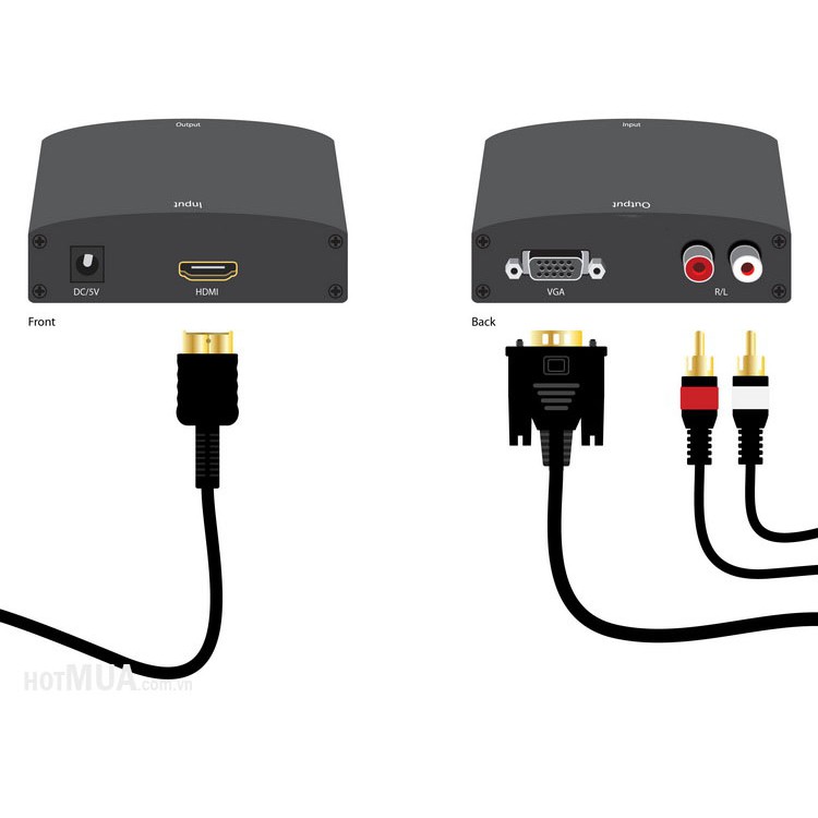 Bộ chuyển đổi VGA sang HDMI