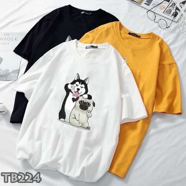 [Kèm ảnh thật] Áo thun tay lỡ và tay ngắn UNISEX TS224 | BigBuy360 - bigbuy360.vn