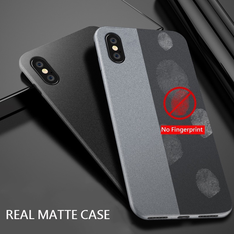 Ốp lưng silicone TPU siêu mỏng chống in dấu vân tay cho IPhone 12 Pro Max Mini 11 X Xs Xr 8 7 Plus 6 6s Plus