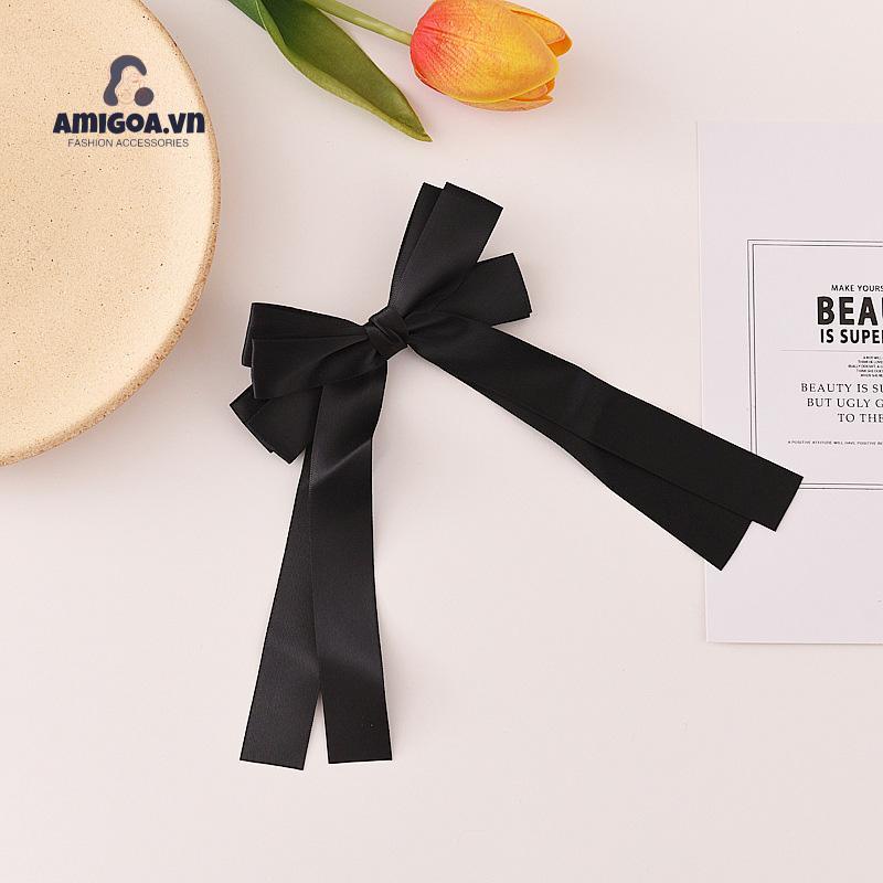 ✨✨Dây Cột Tóc Ruy Băng Màu Đỏ Thắt Nơ Xinh Xắn