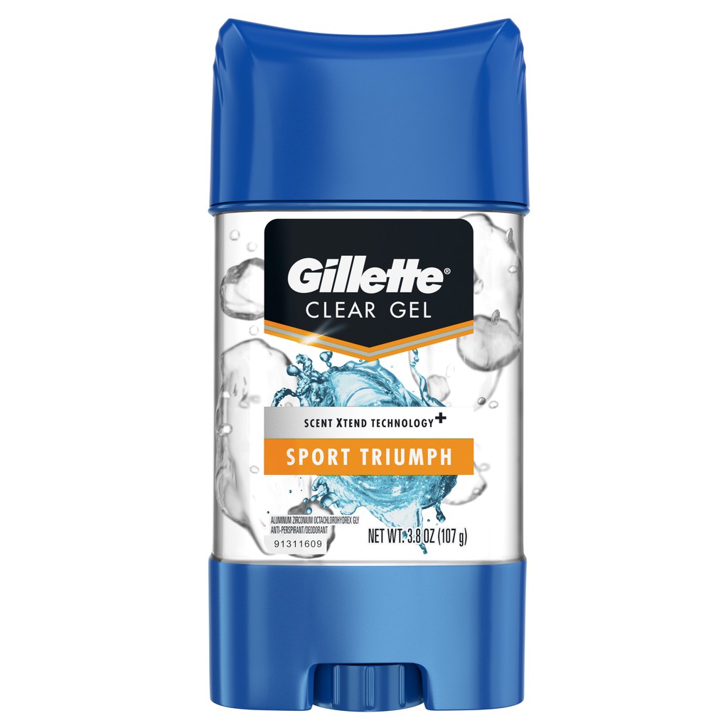 Gel khử mùi Gillette Clear Gel Sport triumph 107g