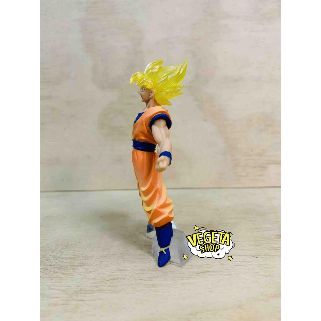 Mô hình Dragon Ball - SonGoku Son Goku SSJ - Gashapon Dragon Ball Super HG 05 - Chính hãng Bandai - Cao 10cm