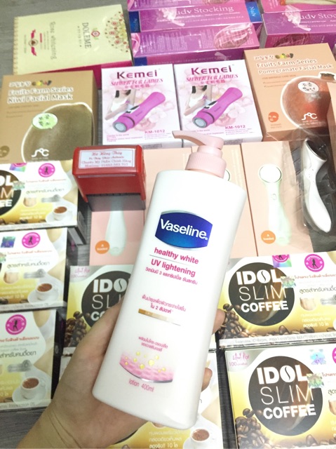 Dưỡng Thể Trắng Da Vasselin hàng Thái Lan Chuẩn