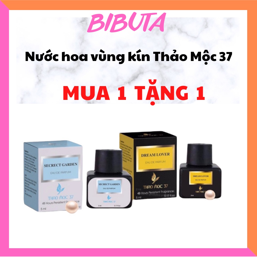 Nước hoa vùng kín Thảo Mộc 37 Cao Cấp Mùi Thơm Chuẩn Độ lưu Hương 48h cực tốt