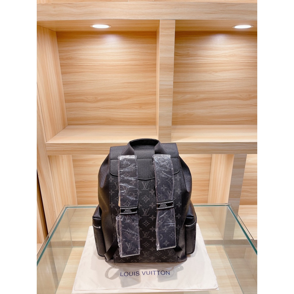 LOUIS VUITTON Ba Lô Thể Thao LV Chất Liệu Da Kích Cỡ Lớn Thời Trang Dành Cho Nữ