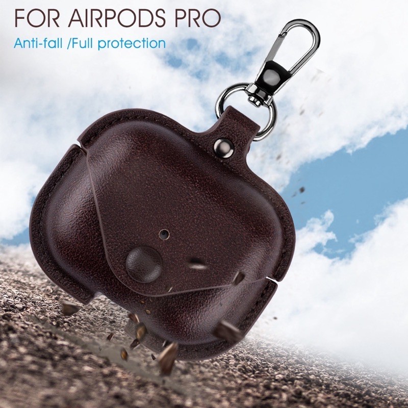 Bao da cho tai nghe Airpod 1, 2, 3 Pro, i11, i12.. thời thượng cá tính sang trọng