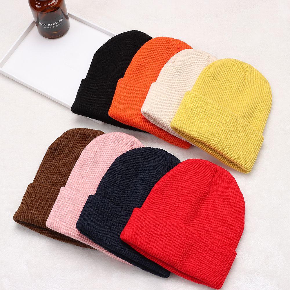 Mũ Beanie Dệt Kim Thời Trang Mùa Đông Cho Nam Và Nữ