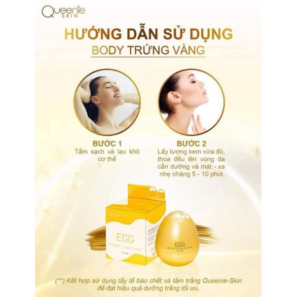 Body Trứng Vàng EGG Chính Hãng