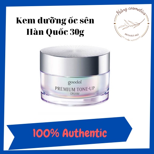 Kem Dưỡng Da Cao Cấp Ốc Sên Goodal Premium Snail Tone Up Cream ( Mẫu Mới 2020 )