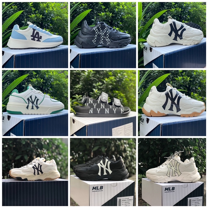 Giày MLB chunky MONO chính hãng lẻ size- Hack chiều cao 5cm