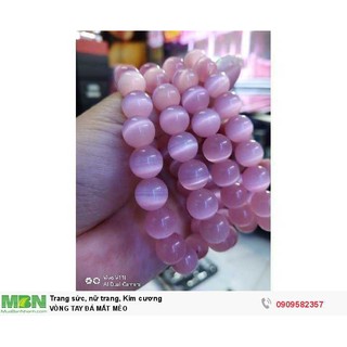 Vòng tay đá mắt mèo 10 ly