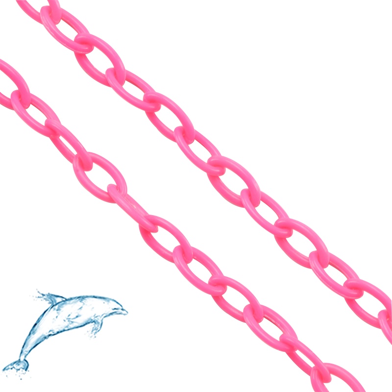 Dây Xích Nhựa acrylic 8 * 13mm Dùng Làm Đồ Trang Sức Thủ Công diy