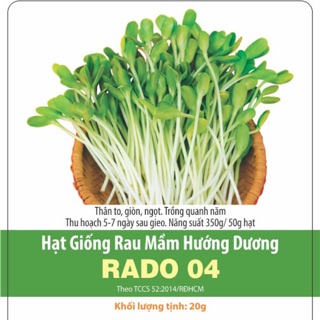 Hạt Giống Mầm Hướng Dương