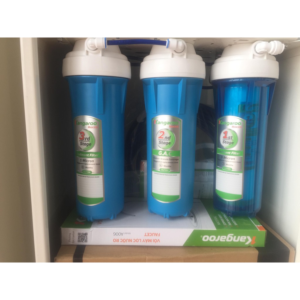 Bộ 3 lõi lọc nước Kangaroo ( Lõi 1,2,3)-Gía xả kho | BigBuy360 - bigbuy360.vn