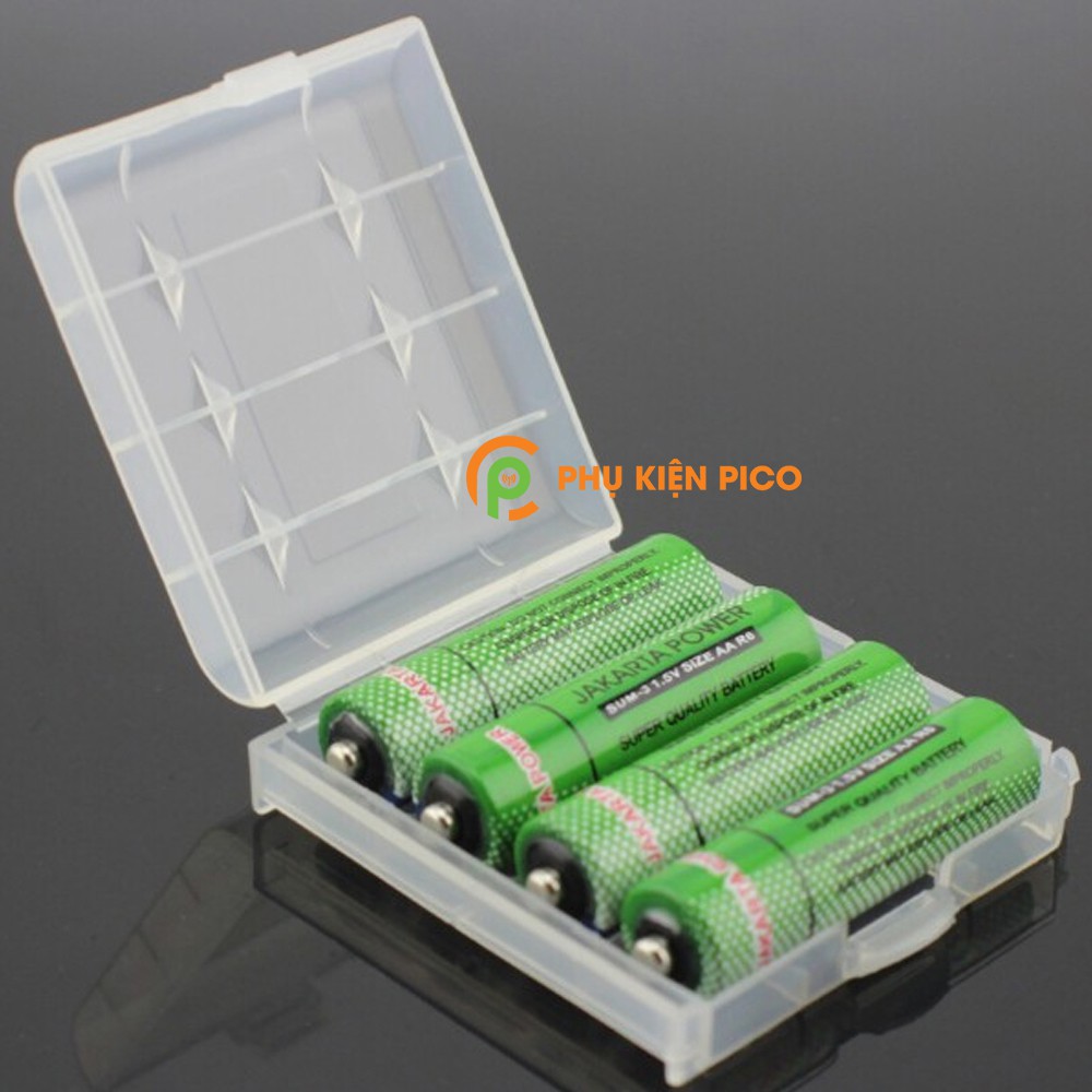 Hộp đựng Pin sạc AA/AAA - Hộp bảo vệ Pin bằng nhựa PP cao cấp