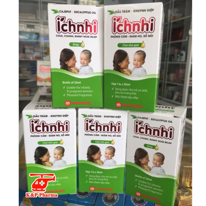 Dầu Tràm Khuynh Diệp Ích Nhi 30ml
