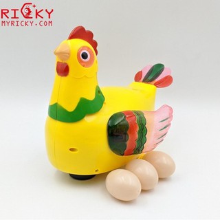 Đồ chơi trẻ em Gà mái đẻ trứng - Mô hình gà mái đẻ trứng