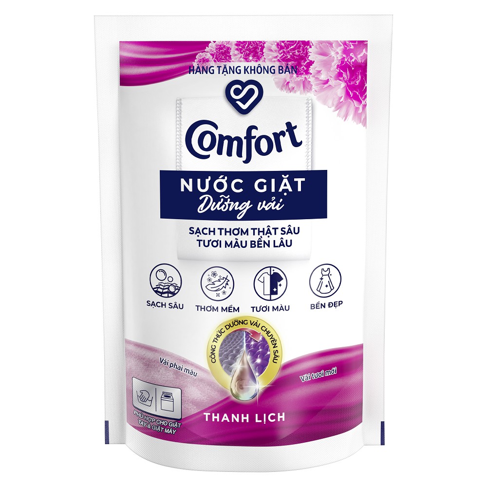 Nước giặt Comfort dưỡng vải hương Thanh Lịch 150g