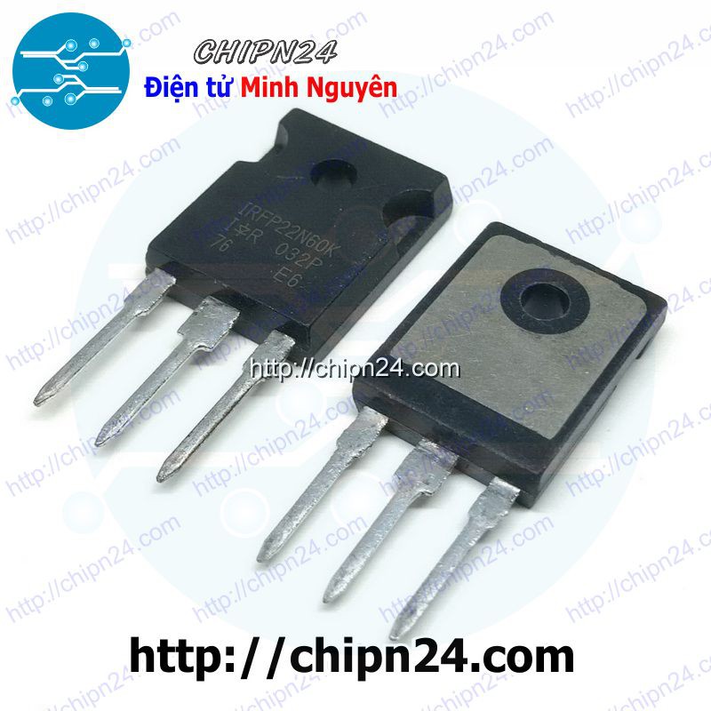 [1 CON] MOSFET 22N60 TO-247 22A 600V (Kênh N) (IRFP22N60KPBF IRFP22N60)