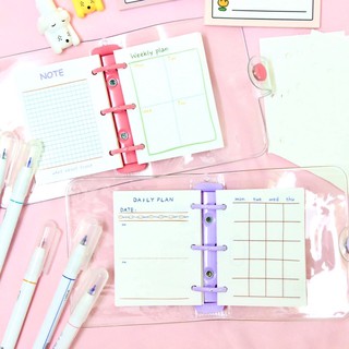 Cover mini binder - Bìa sổ còng mini size 5x7cm (không kèm lõi)