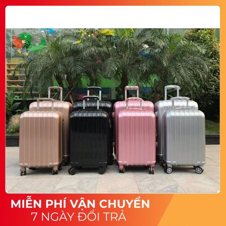 Vali du lịch-kéo thời trang 4 bánh xoay 360 độ
