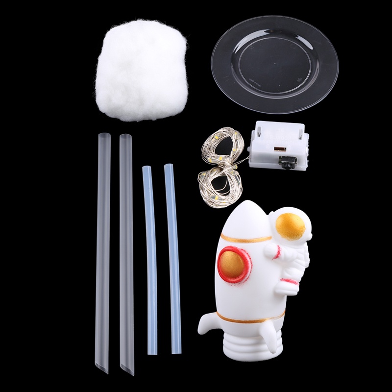 Đèn Ngủ Hình Tên Lửa Bằng ABS Điều Khiển Màu Sắc Ấm Áp