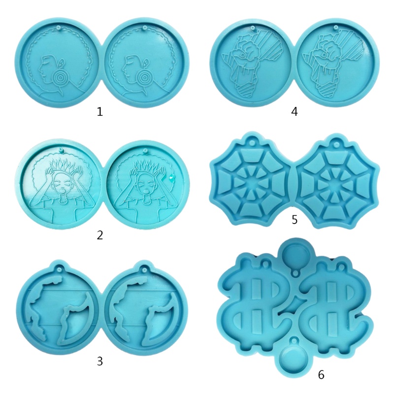 Khuôn silicone làm trang sức hình giọt nước DIY