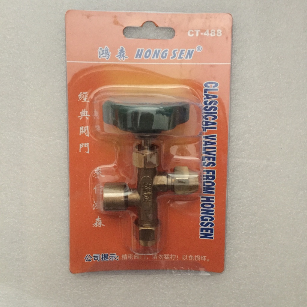 VAN KHÓA GAS 3 CHIỀU HONGSEN