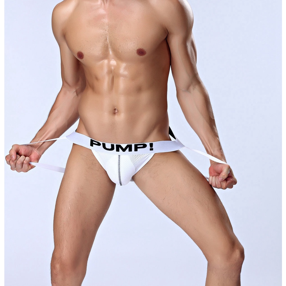 Set 3 Quần Lót Cotton Chữ G Lưng Thấp Quyến Rũ Cho Nam Jockstrap (3)H588