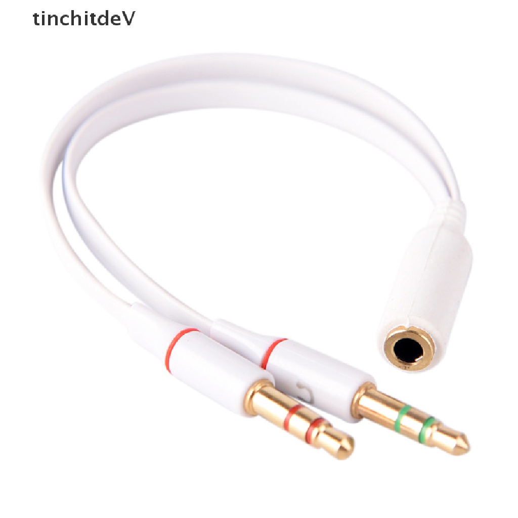 Cáp Chia Âm Thanh Tai Nghe 3.5mm Lỗ CắM Sang 2 ĐầU CắM Chữ Y Chuyên DụNg