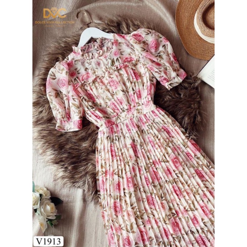 VÁY THIẾT KẾ XẾP LI V1913 | BigBuy360 - bigbuy360.vn