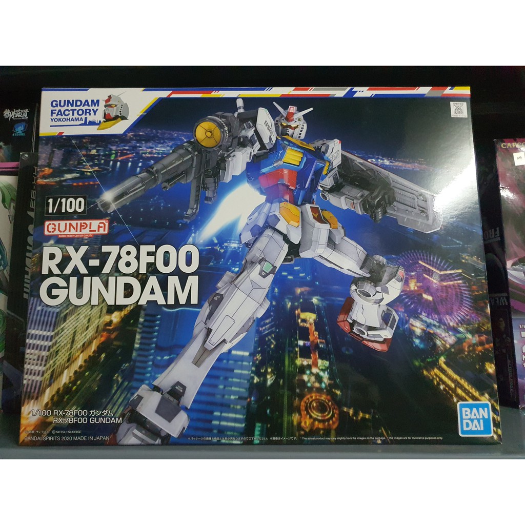 Mô hình nhựa lắp ráp 1/100 Gundam Factory RX-78F00 gundam RX78 Yokohama