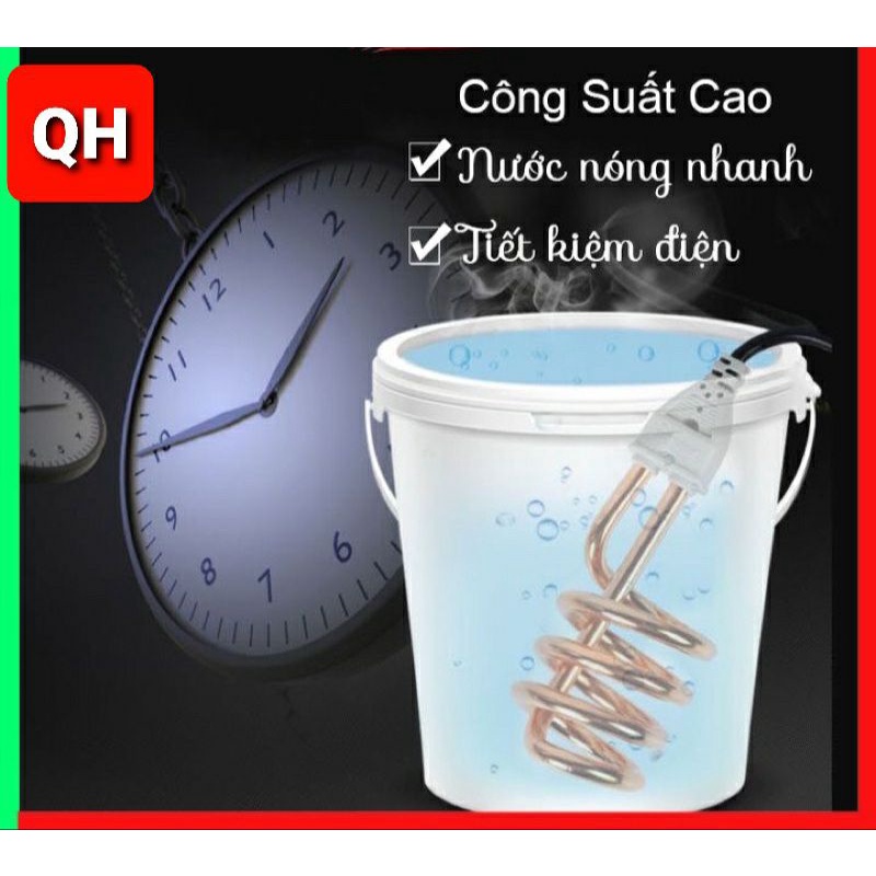 Sục đun nước 2500W - Sục nấu nước 2500W ( an toàn tiện dụng)