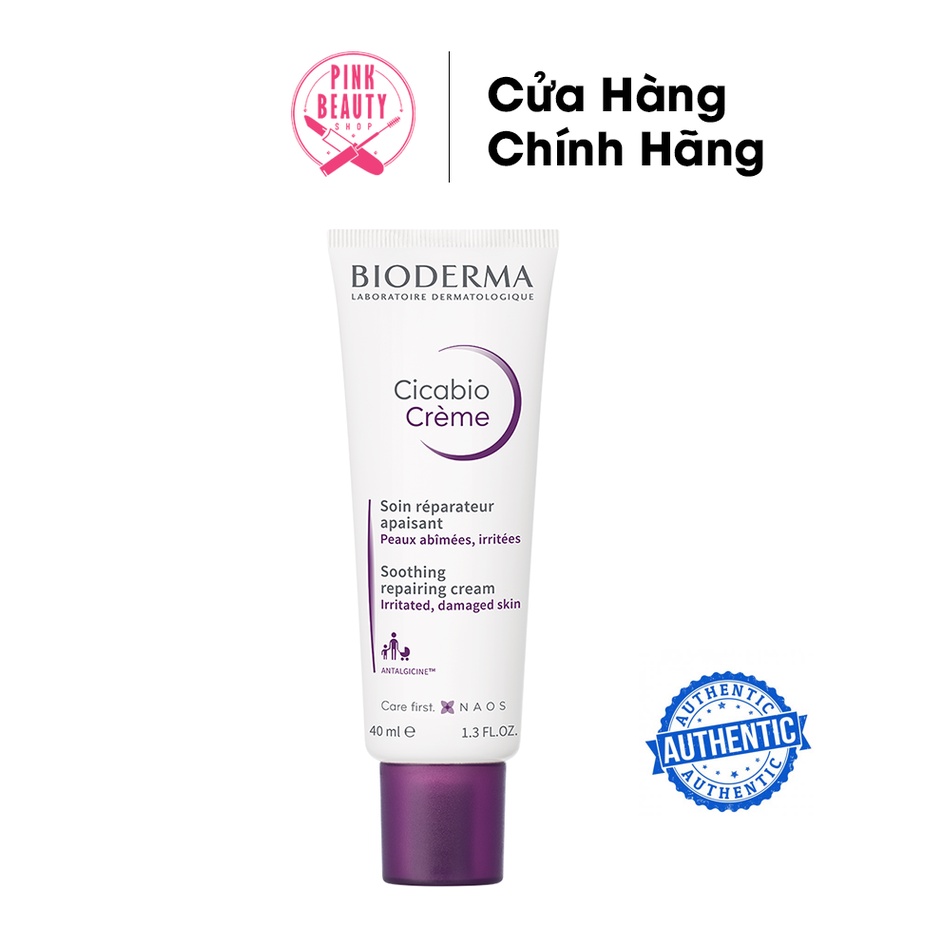 Kem Hỗ Trợ Phục Hồi Da BIO Derma Cicabio Cream 40ml