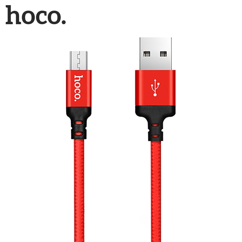 Dây Cáp hoco. X14 Cổng Micro USB/ Type C/ Lightning 2.4A