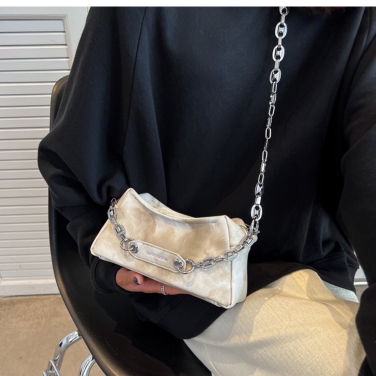 Túi Đeo Vai Có Dây Đeo Sợi Xích Phong Cách Pháp Thời Trang Mới Cho Nữ