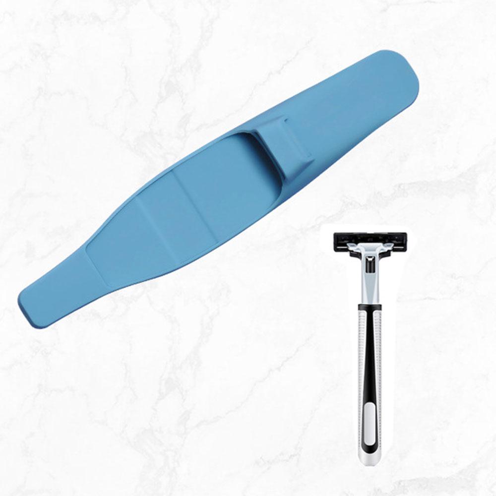 1 Hộp Đựng Dao Cạo Râu Bằng Silicon Chống Trầy Xước Tiện Dụng Mang Theo Du Lịch