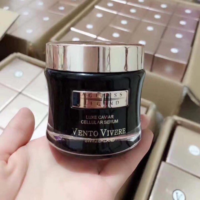Kem Dưỡng Da Trứng Cá Tầm Angeless Legend Vento Vivere Luxe Caviar