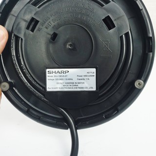 Bình đun siêu tốc Sharp EKJ-15EVS-ST 1.5L 2200W