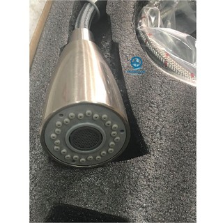 Vòi rửa chén rút dây nóng lạnh