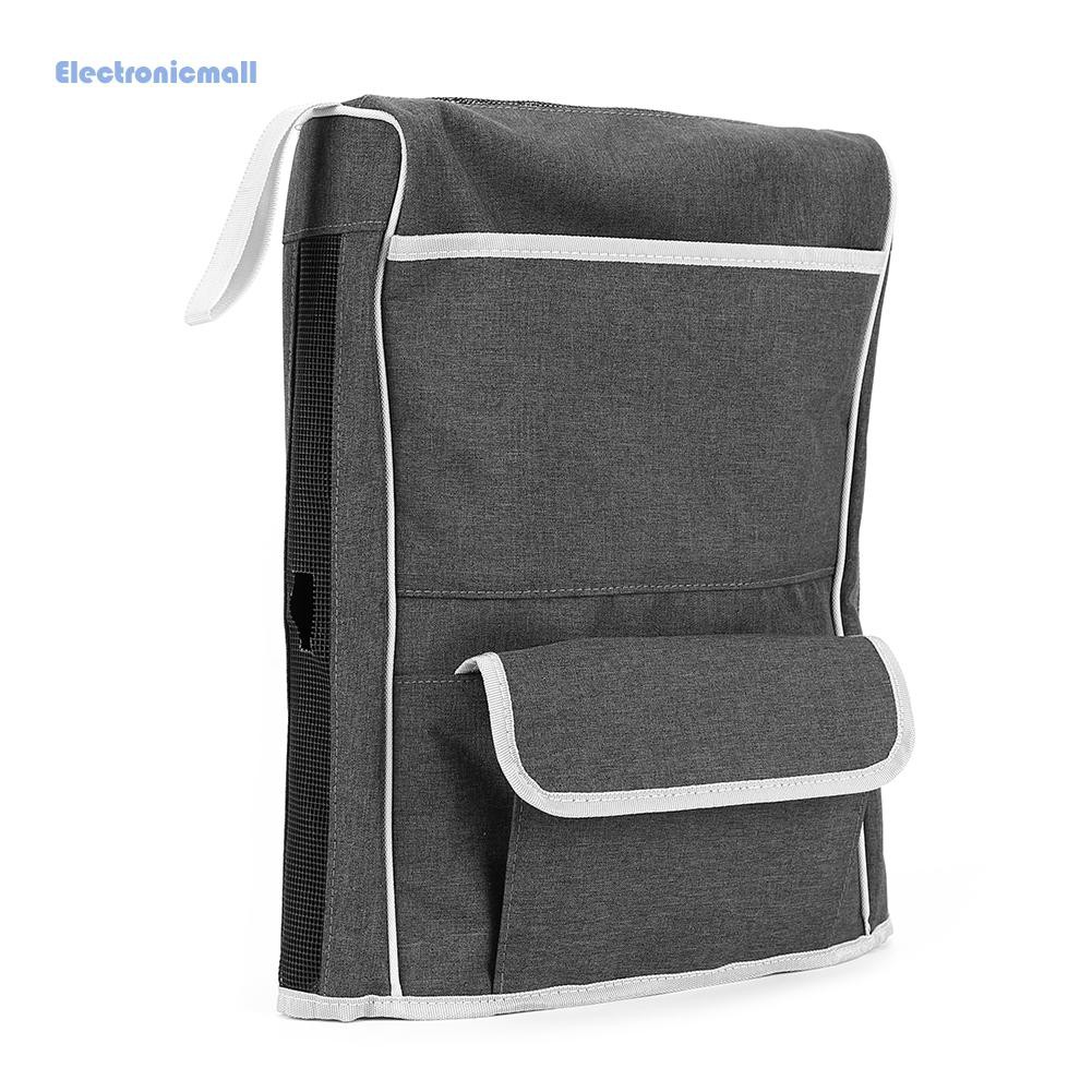 ElectronicMall01 Washable Dust Cover for PS5 Anti Scratch Sleeve with 12 Game Disc Pockets