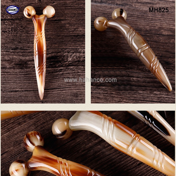 Dụng cụ lăn massage nâng cơ mặt và body bằng sừng - HAHANCO -MH825 | BigBuy360 - bigbuy360.vn
