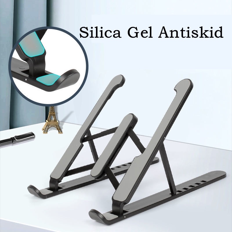 Giá Đỡ Laptop / Máy Tính Bảng Dạng Đứng Nâng Chiều Cao Để Bàn Ký Túc Xá 15 Inch