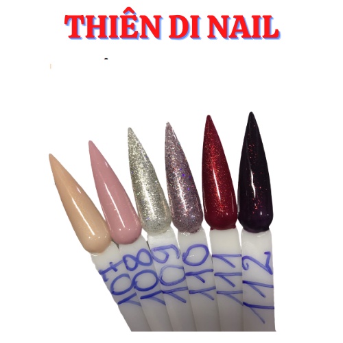 Sơn Gel VANDONNIE bảng màu 117-112 Thiên Di Nail