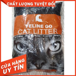 Cát vệ sinh cho mèo Litter Feline hương cà phê 10L