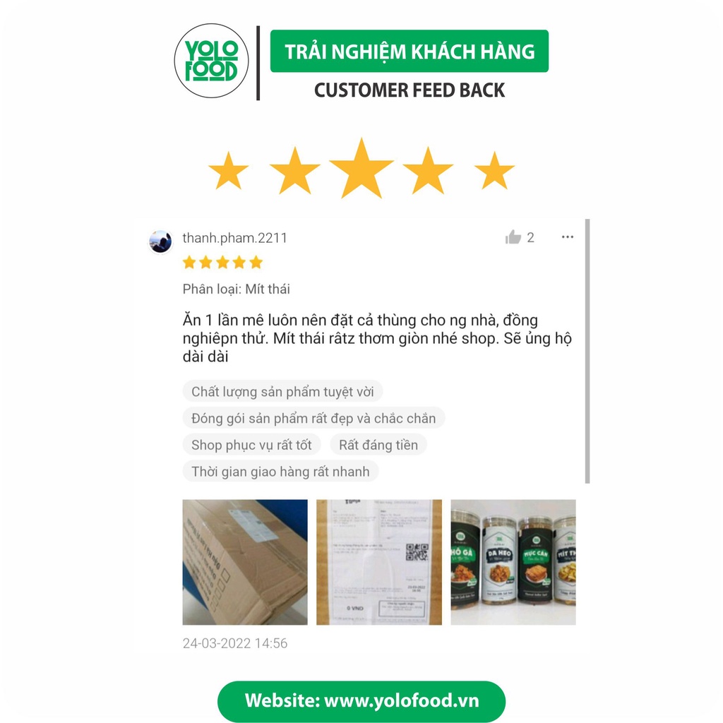 Trái cây sấy thập cẩm 300g YOLFOOD đồ ăn vặt ngon, trái cây hoa quả sấy khô hàng xk giòn thơm chất lượng đóng hộp atvstp