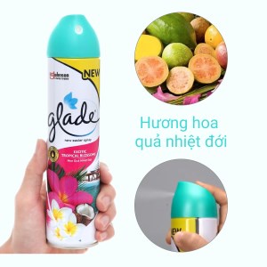 GLADE Xịt thơm phòng Hương Hoa Quả Nhiệt Đới 280ml